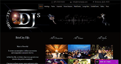 Desktop Screenshot of briscitydjs.com